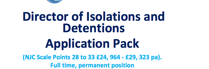 isolation and detention